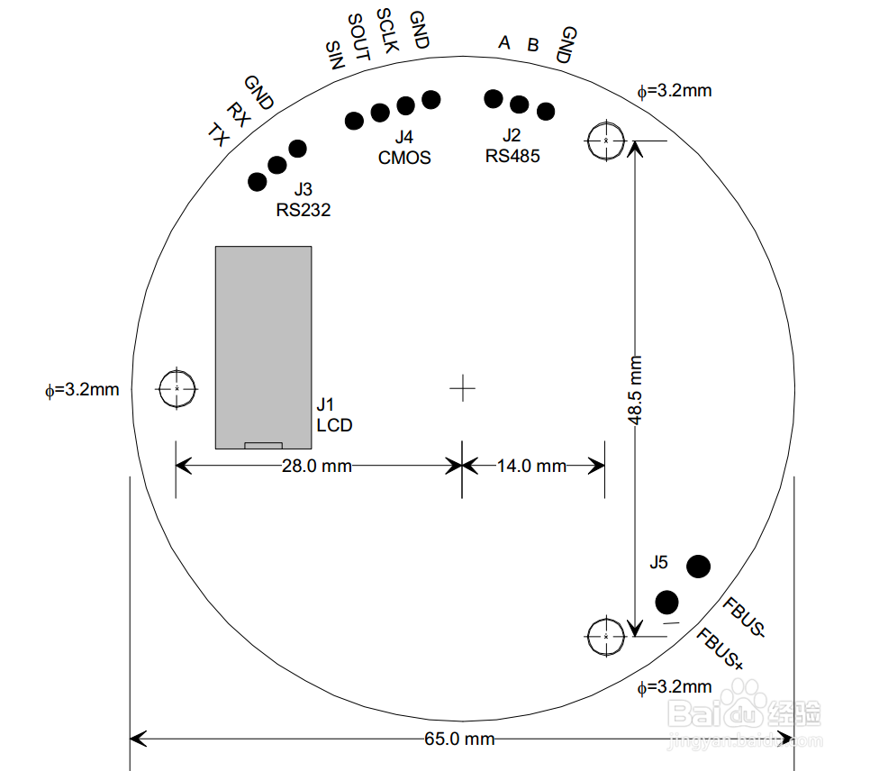 Modbus /HART转Profibus PA板卡 - T410_C