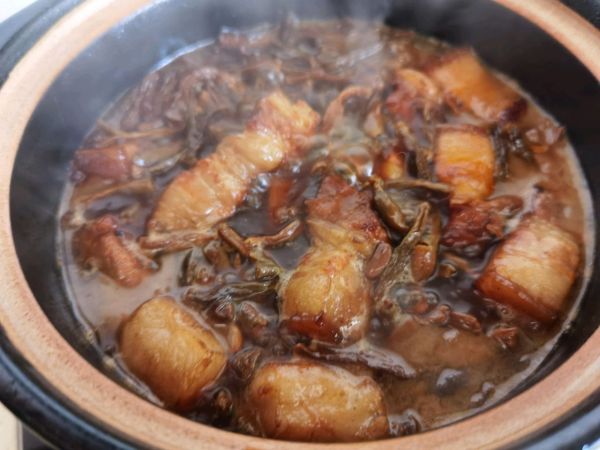 豇豆干炖红烧肉