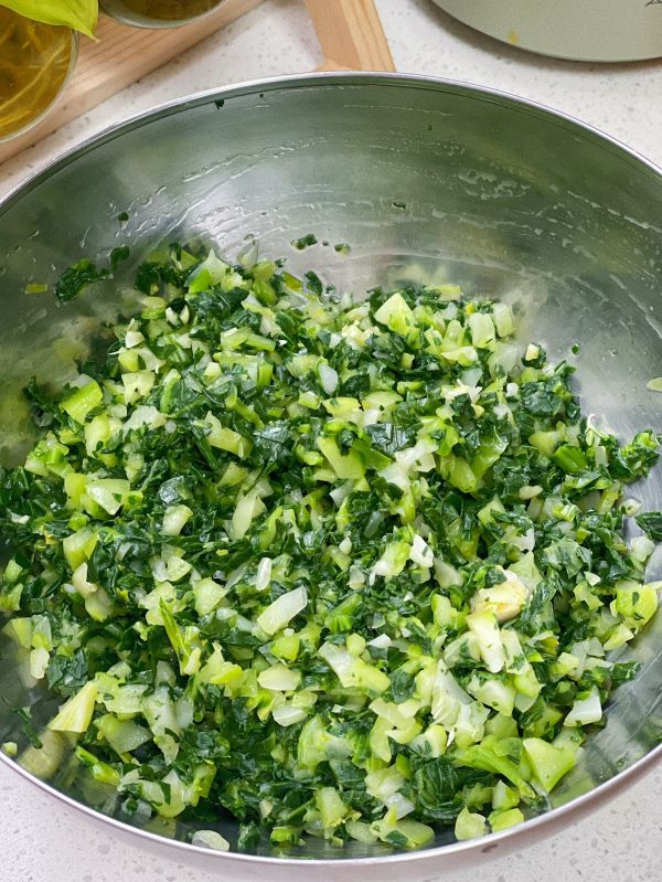 小白菜香菇馄饨