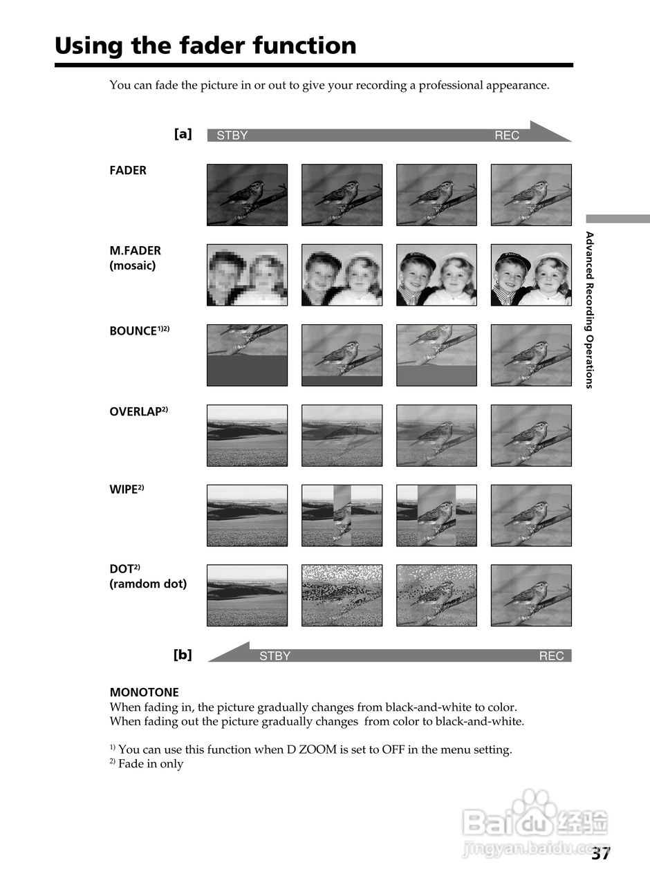 索尼DCR-TRV230数码摄像机说明书:[4]