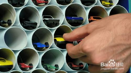 玩具车太多无法收纳 教你制作一个玩具车收纳器 百度经验