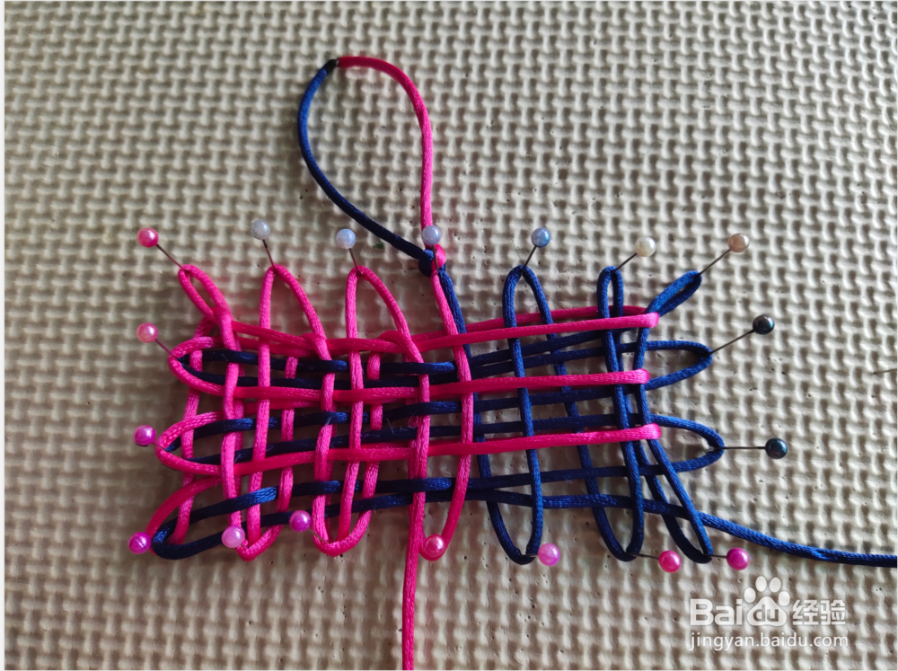 中国结进阶——一字盘长结