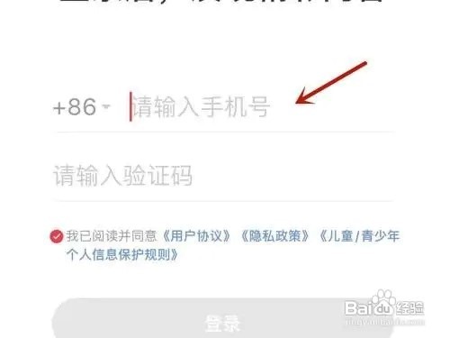 小红书怎么使用书手机号登录