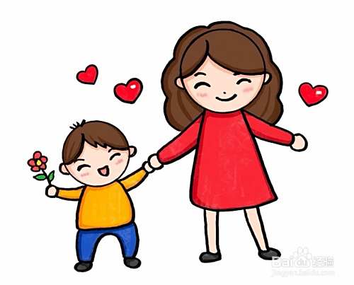 妈妈过生日画什么画好