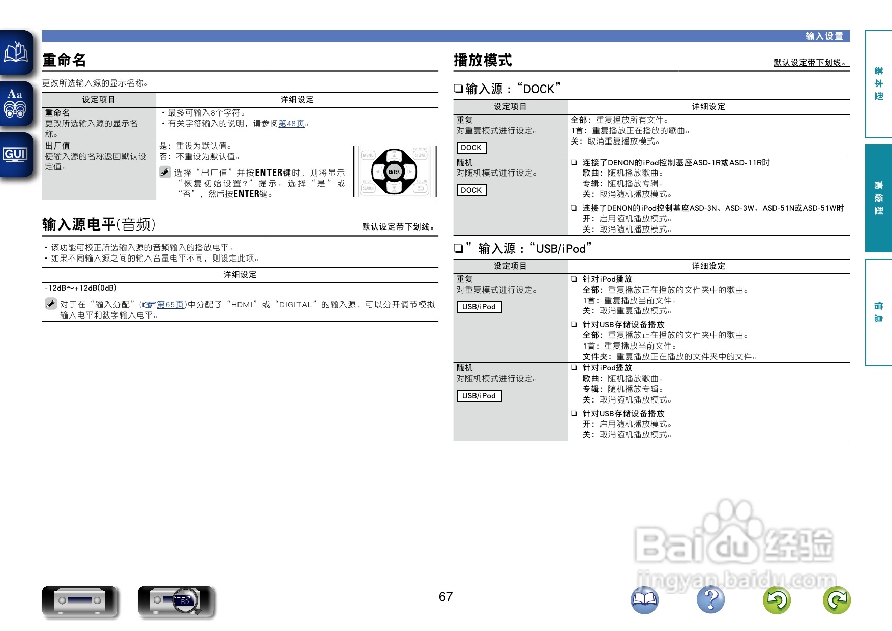 天龙AVR-1612功放使用说明书:[4]