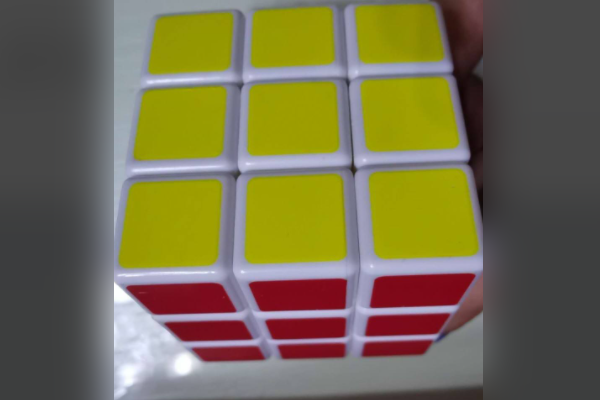 三阶魔方顶层眼睛公式