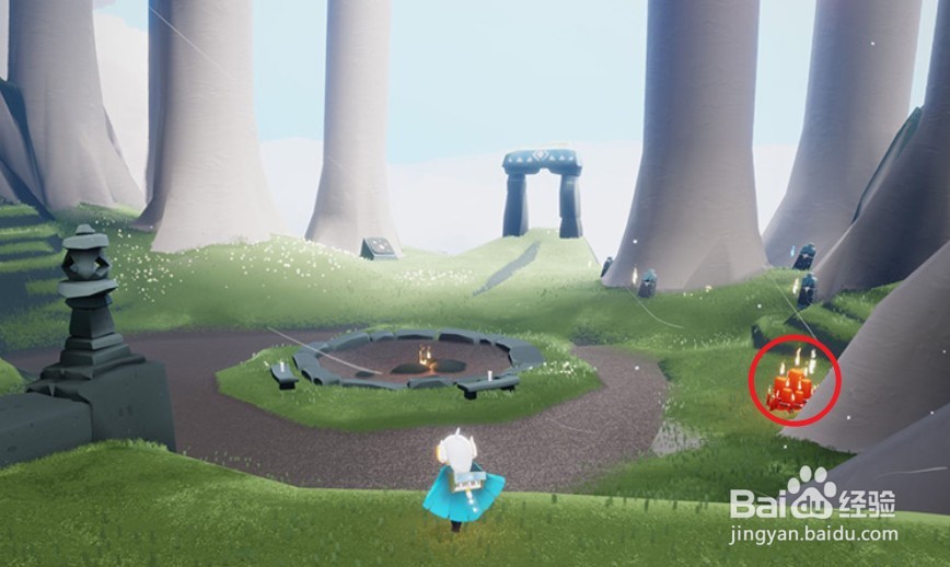 光遇8月20日大蜡烛位置在哪