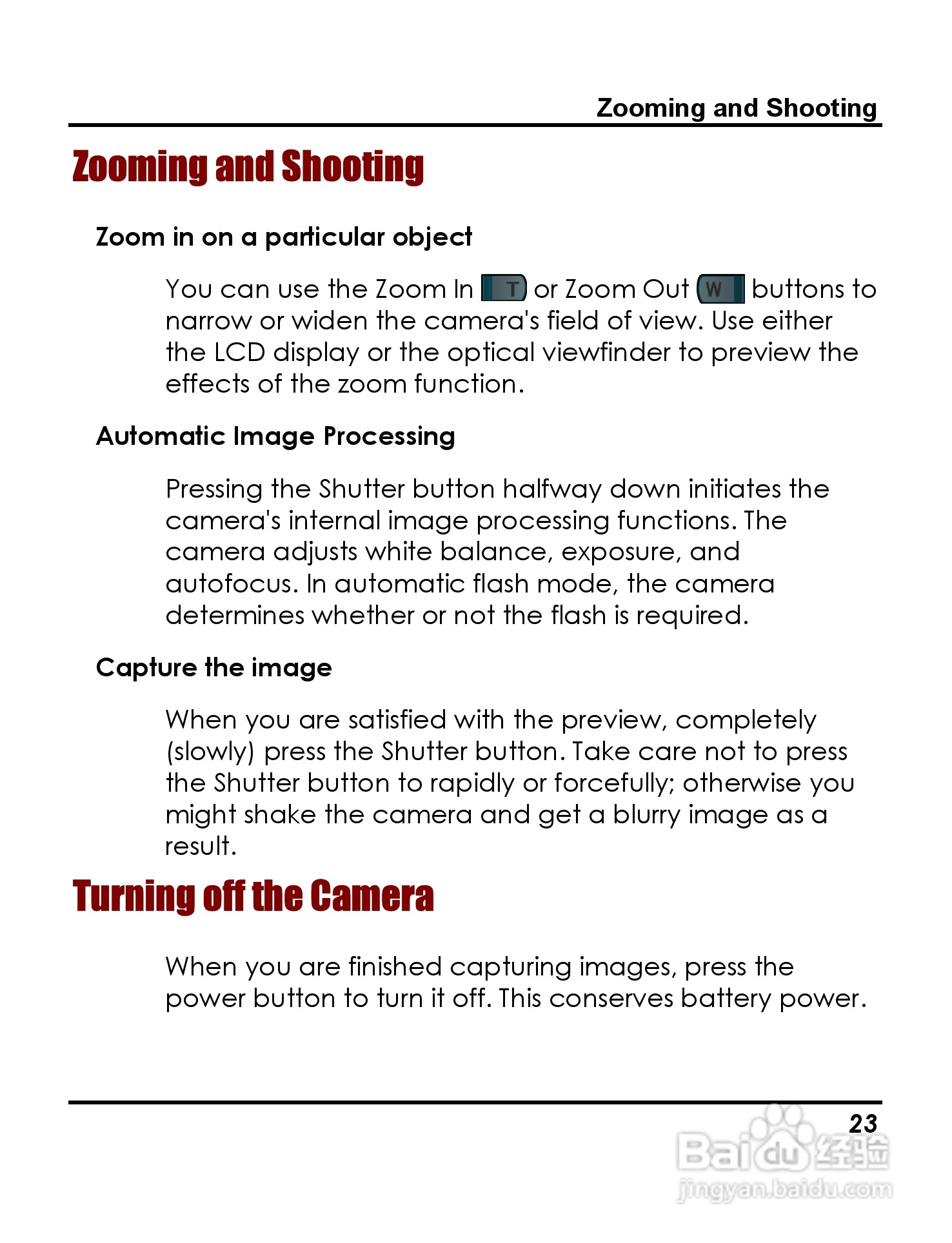 威达ViviCam 3765数码相机使用说明书:[3]