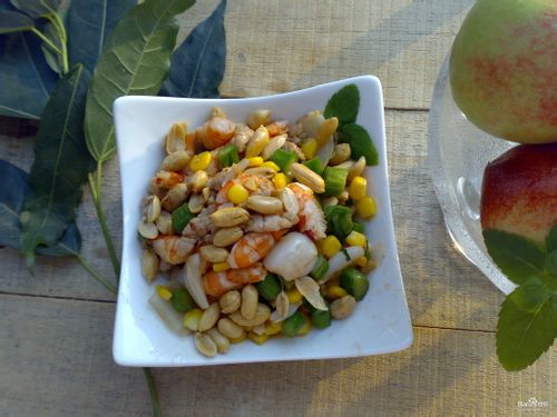 田园什锦烩虾仁