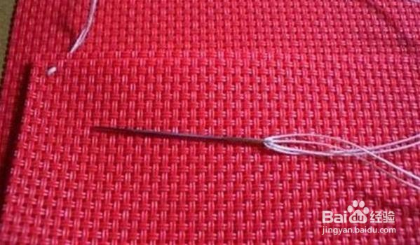 十字绣缝合教程