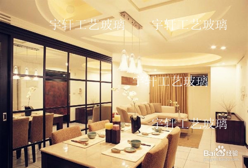 家装拼镜背景墙