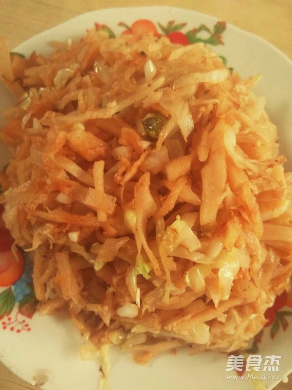 素炒饼的家常做法