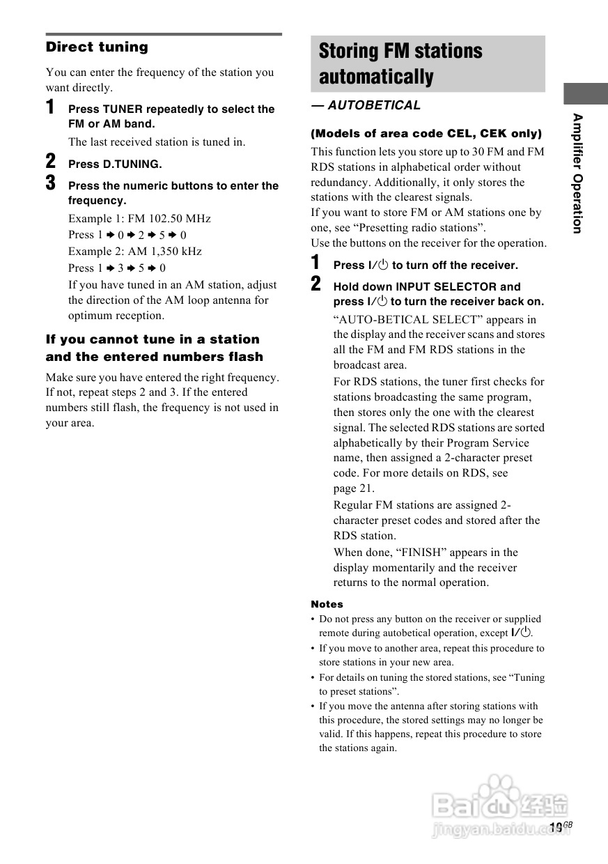 索尼HT-SL600家庭影院使用说明书:[1]