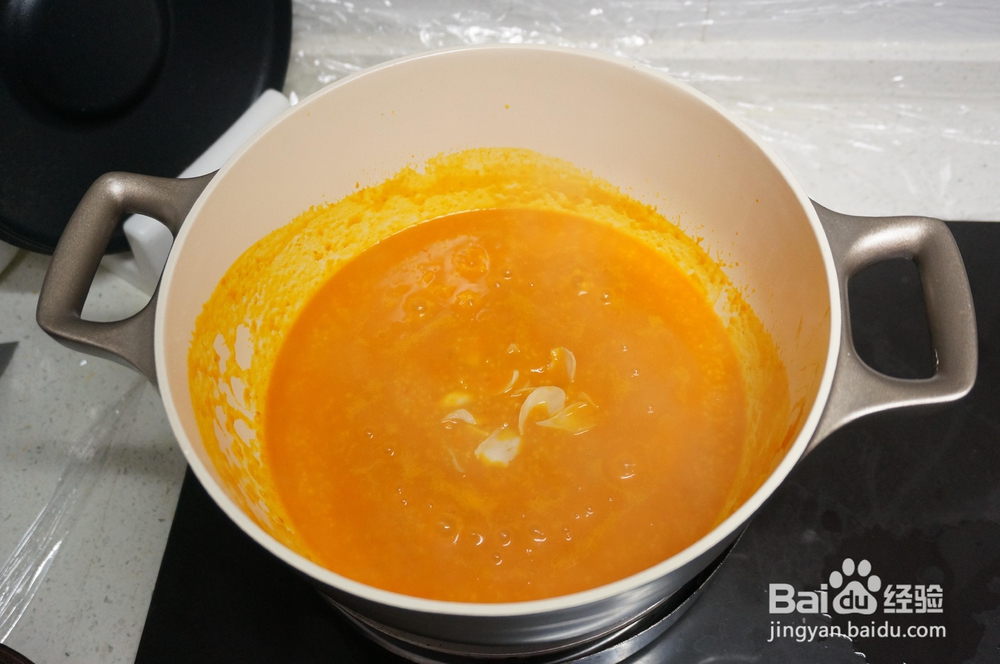 营养美味的金汤百合小米粥