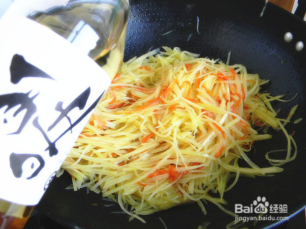 小炒土豆丝的制作方法