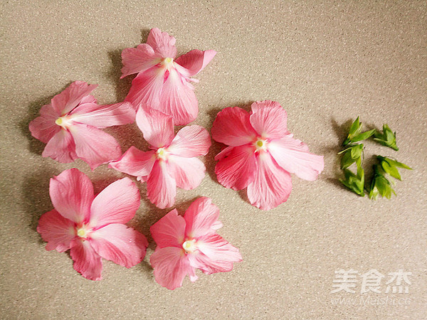 木槿花鸡蛋羹
