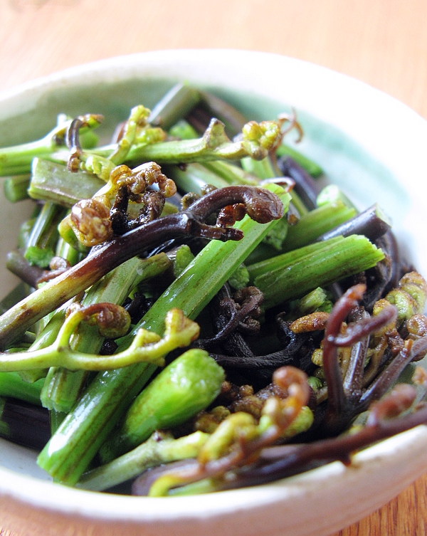 蕨菜拌海茸丝
