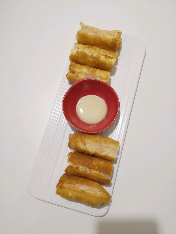 油条酿芝士虾滑