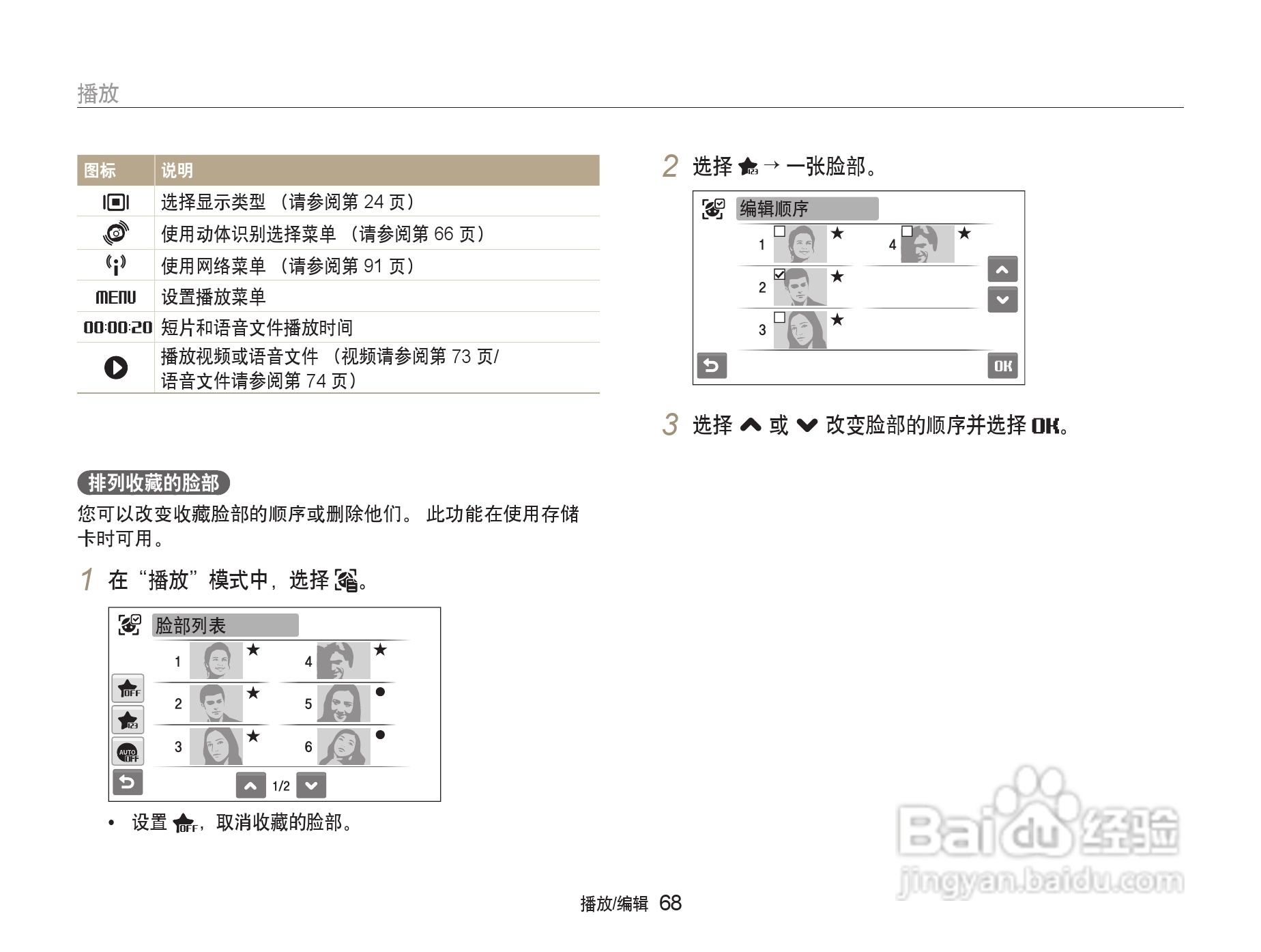 三星ST80数码相机使用说明书:[7]