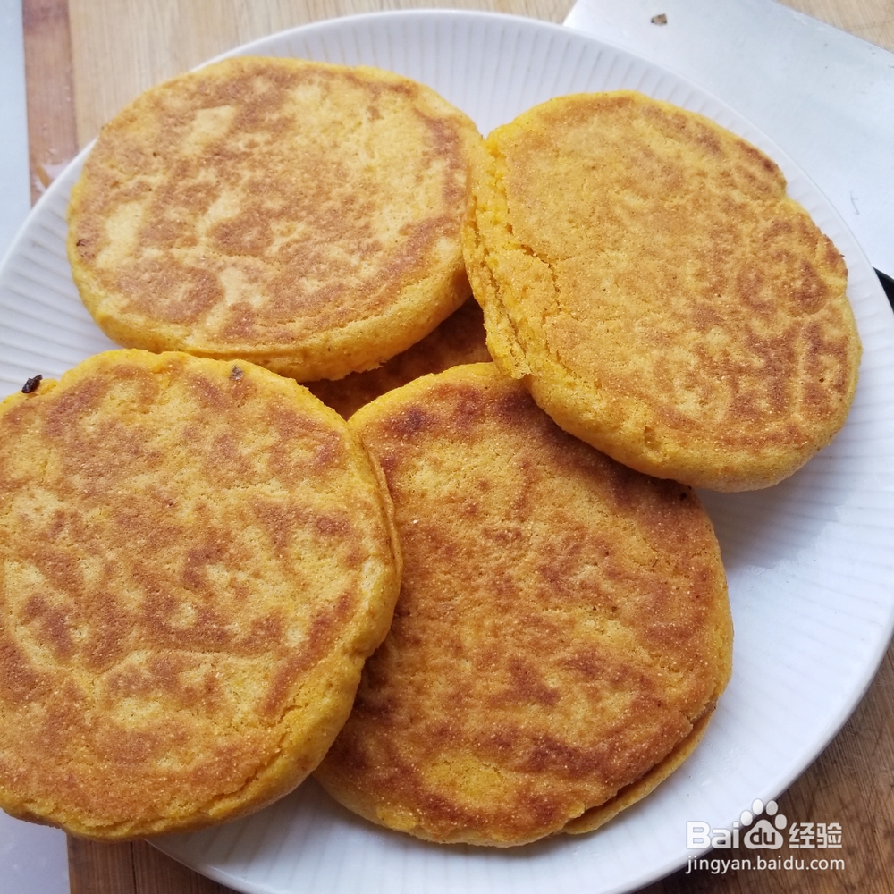 简单无压力做玉米面饼子