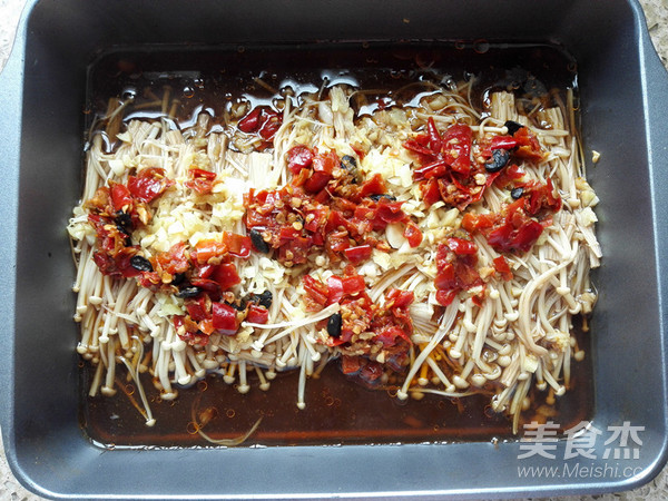 剁椒金针菇的做法