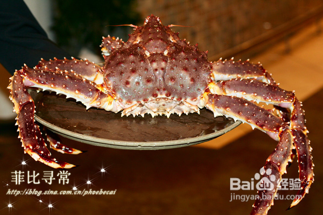 生日大餐:美味的阿拉斯加皇帝蟹(组图)