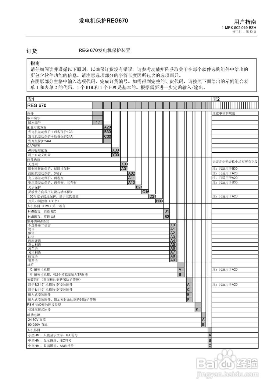 ABB REG670发电机保护说明书:[5]