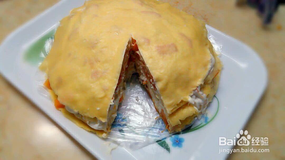 芒果千层蛋糕的做法