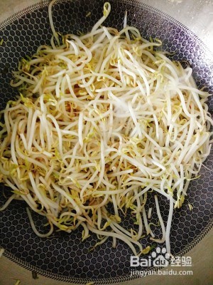 干煸豆芽的做法