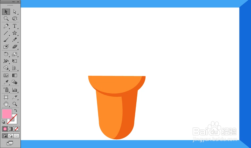 怎样在illustrator中绘制甜筒小图标