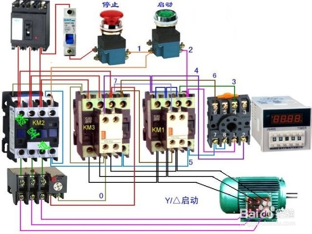 双速电机6根线怎么接