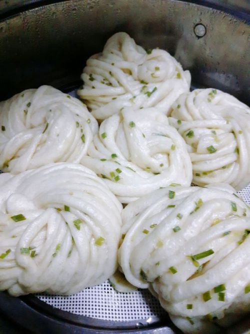 千丝万缕葱花卷