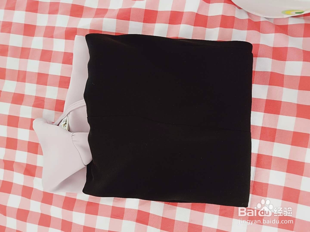 雪纺的衣服如何叠整理