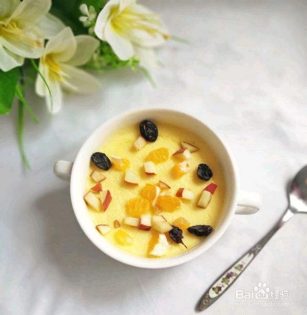 宝宝的零食:简单超级营养的水果布丁