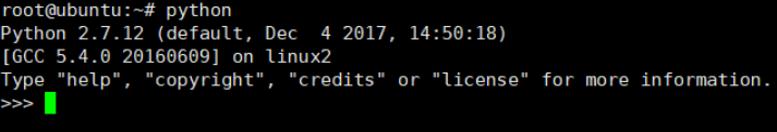 ubuntu16.04 怎么安装python