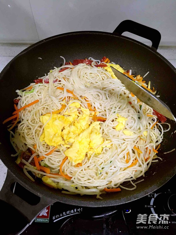 温州炒粉干的做法