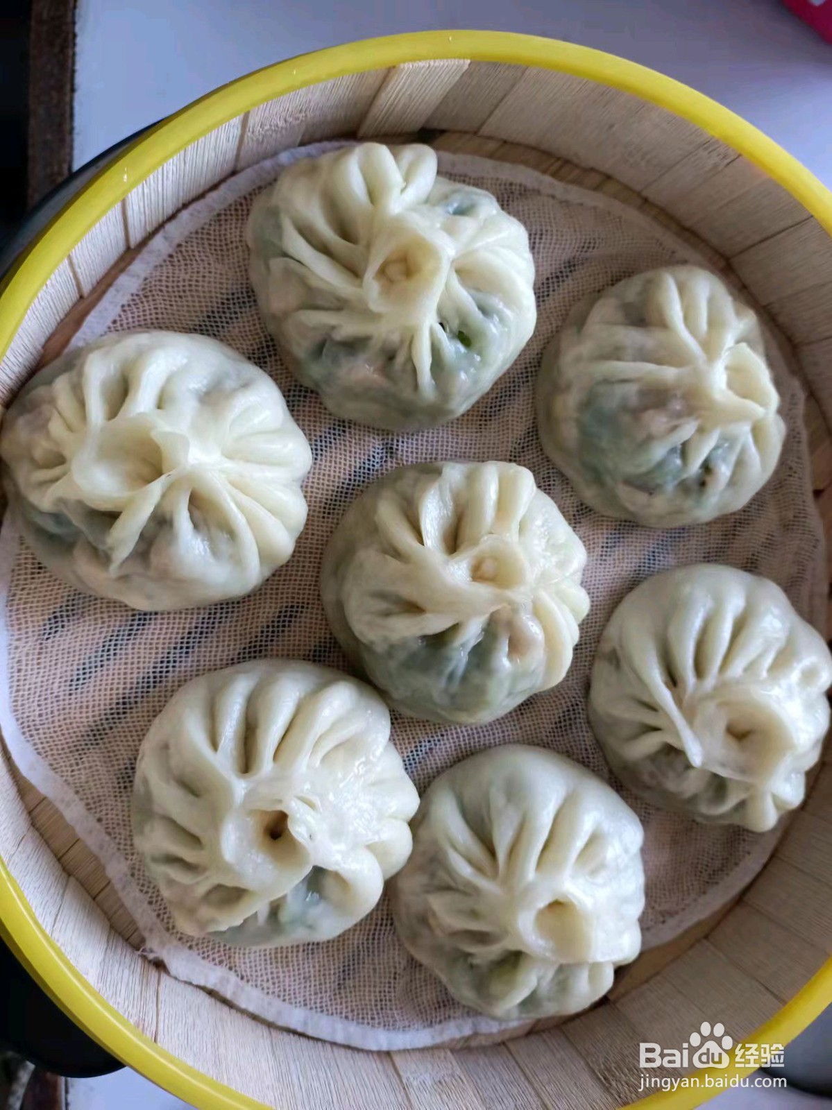 香菇油菜包子怎么做