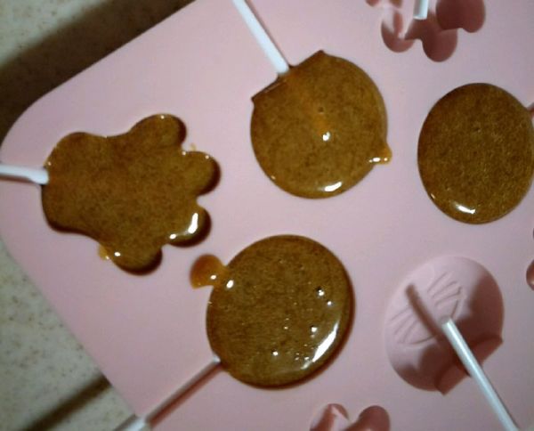 冰糖雪梨柠檬棒棒糖