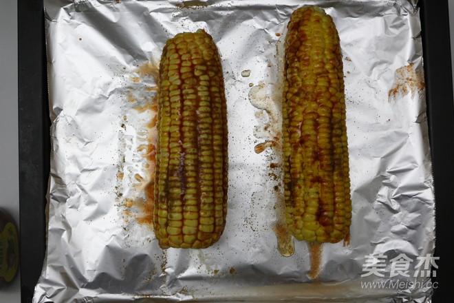 烤蜜汁玉米的做法