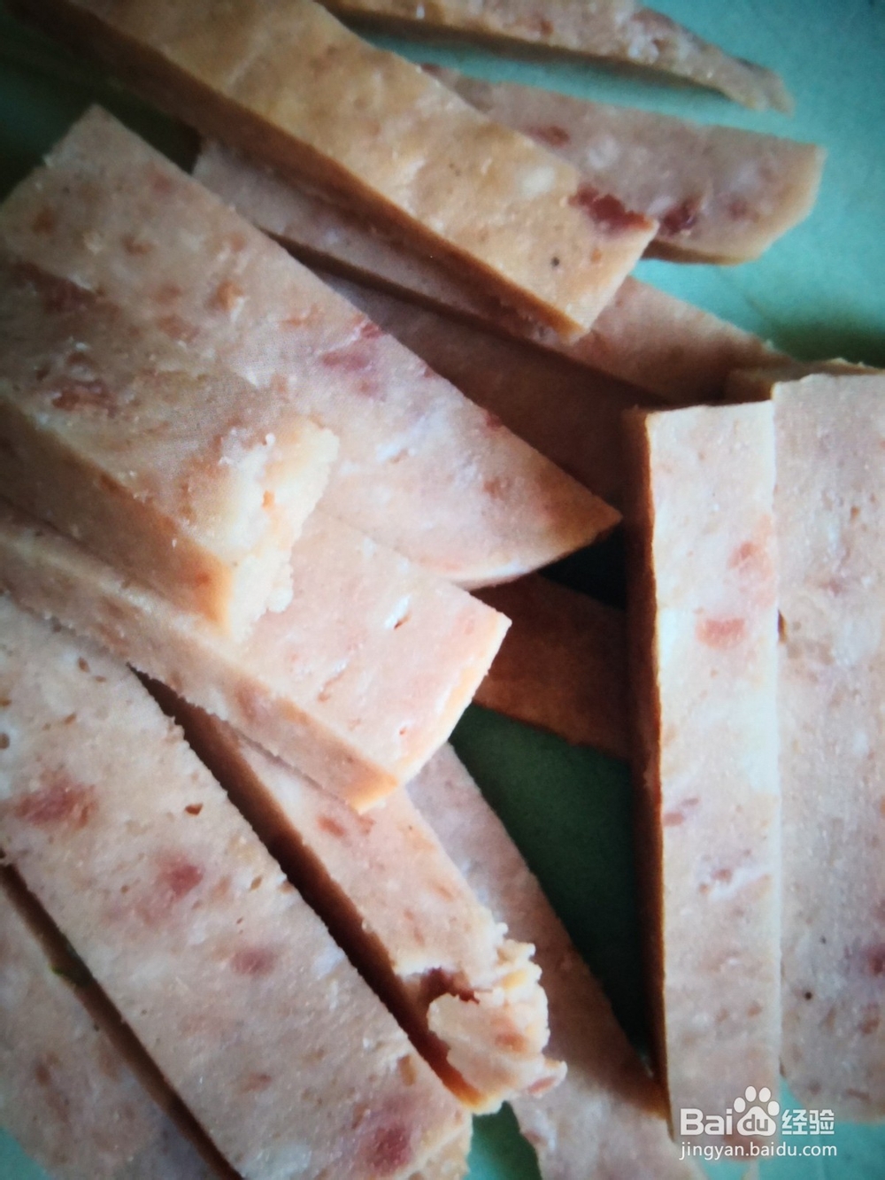 午餐肉炒甜蜜豆攻略