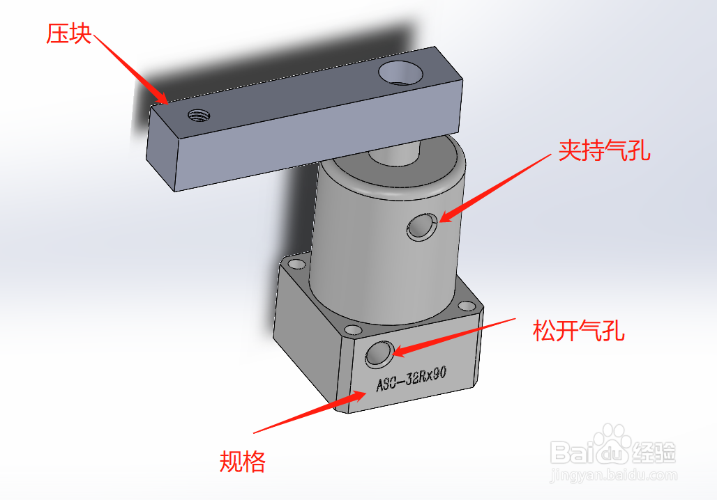 在夹具设计中，转角气缸的选型和使用