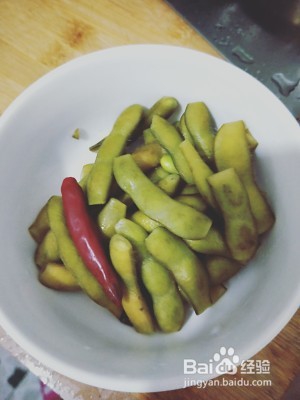 教你怎么做凉拌毛豆