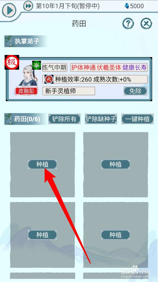 上古宗门怎么种植药材