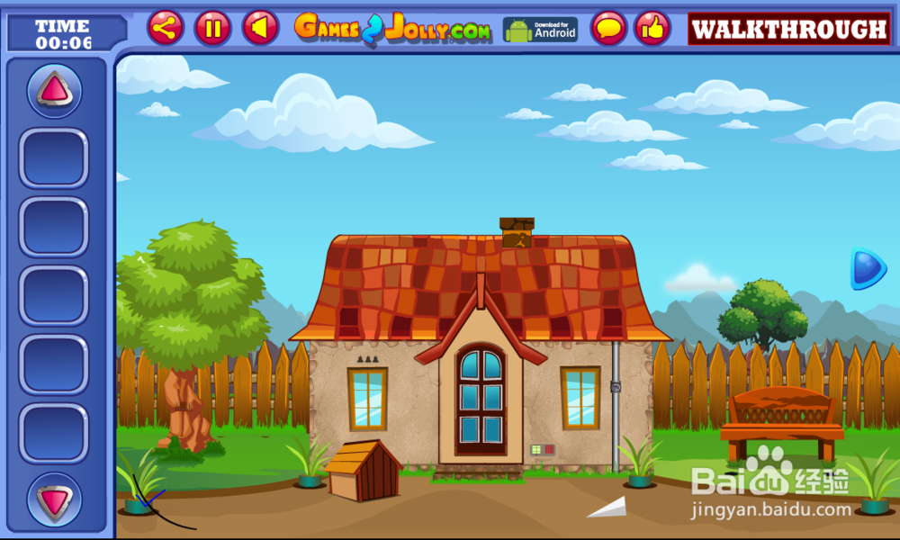 山羊宝宝逃脱小游戏攻略（1）