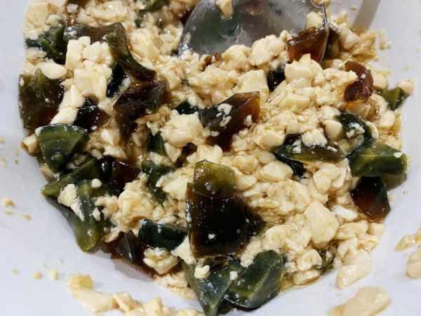 鳕鱼豆腐番茄蛋羹