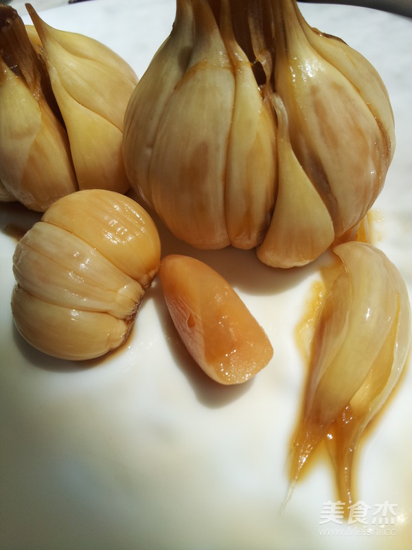 原味腌蒜和糖醋蒜