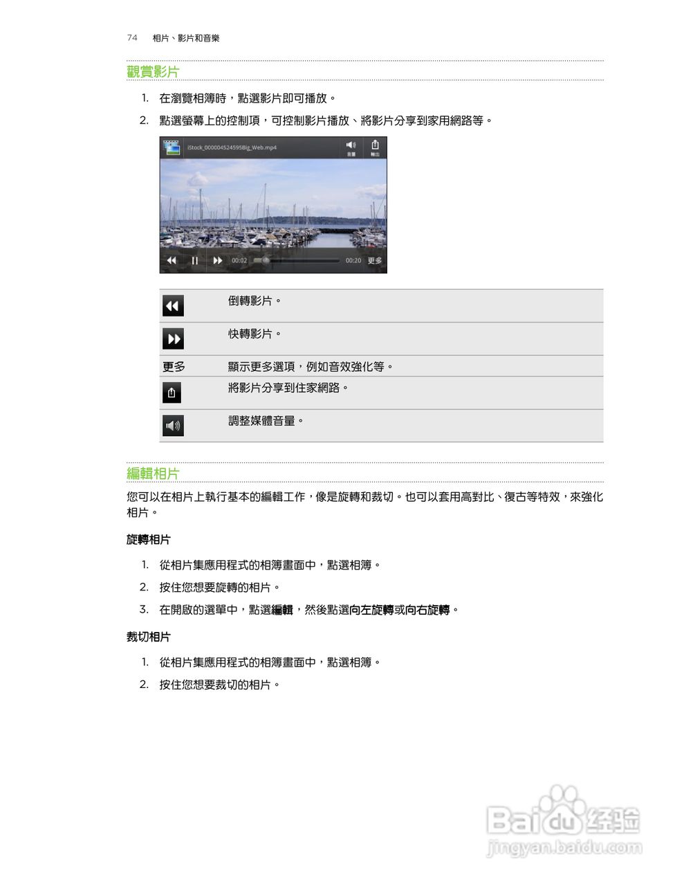 多普达HTC Rhyme S510b手机使用说明书:[8]