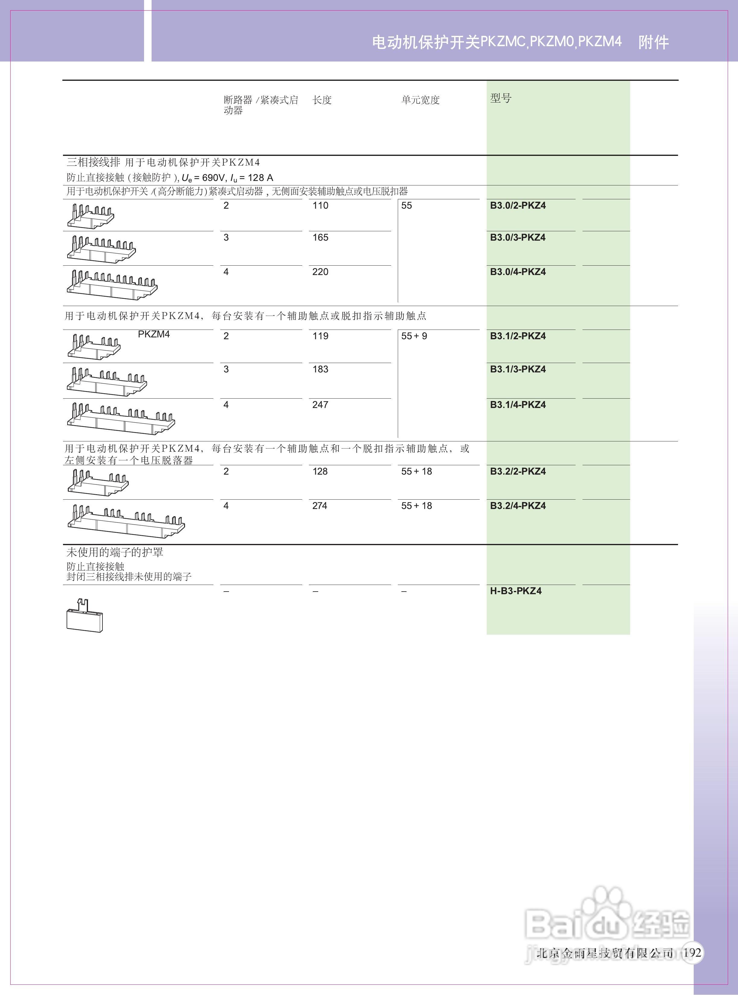 Moeller（穆勒）PKZ马达保护开关说明书:[2]