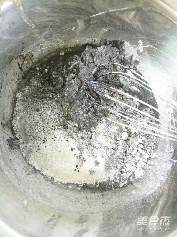 煤球蛋糕的做法