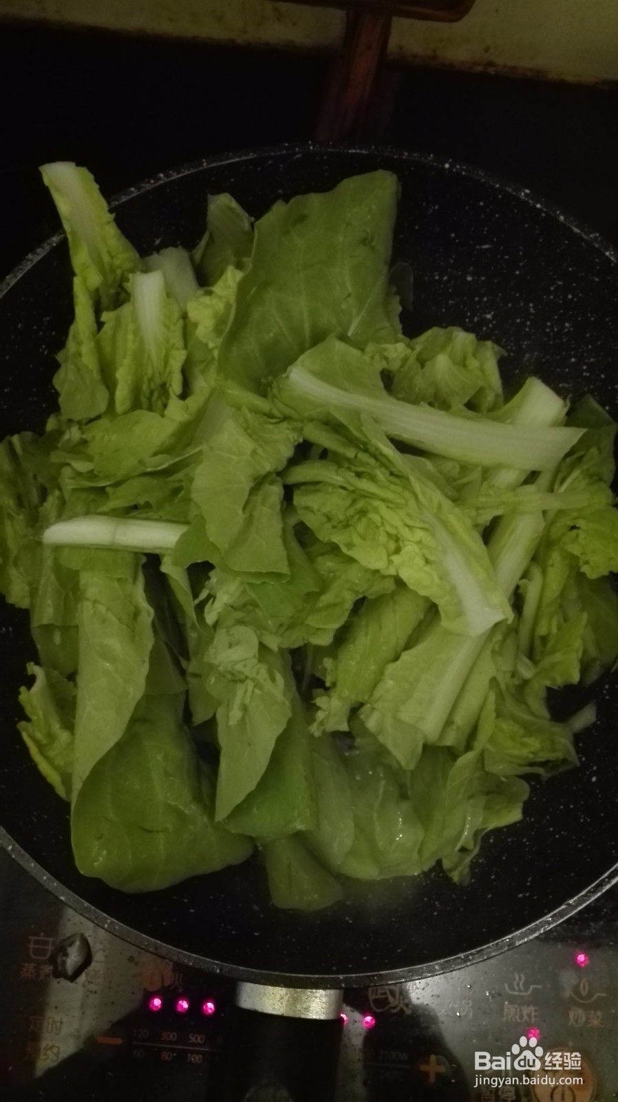 素炒白菜的做法